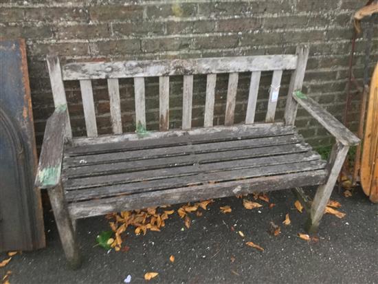 Garden bench